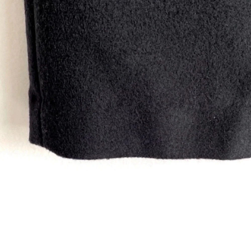 ZARA WOOL HIGH WAISTED MIDI PENCIL SKIRT ELEGANT CHIC Black M - Picture 8 of 15